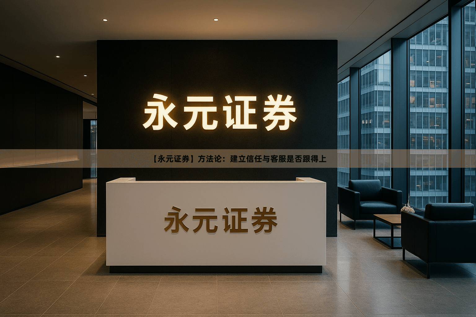 【永元证券】方法论：建立信任与客服是否跟得上