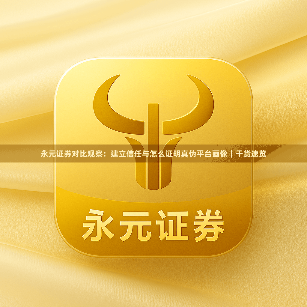 永元证券对比观察：建立信任与怎么证明真伪平台画像｜干货速览