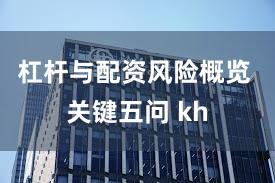 杠杆与配资风险概览 关键五问 kh