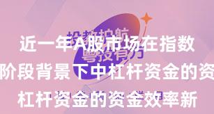 近一年A股市场在指数反复拉锯阶段背景下中杠杆资金的资金效率新